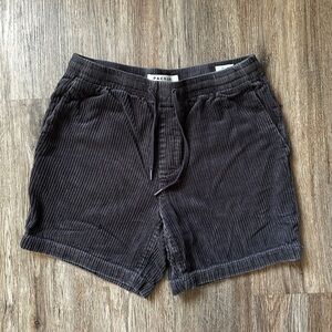 PacSun Charcoal Corduroy Shorts